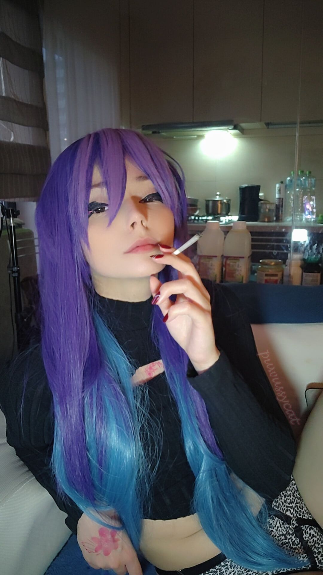 Adorable Egirl Smoking #2