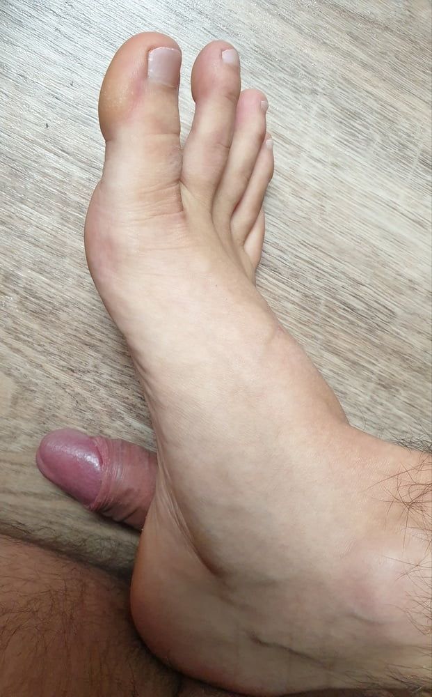 My Feet and Cock #2