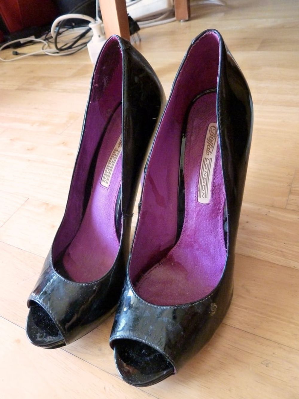 wife&#039;s purple Buffalo heels #35