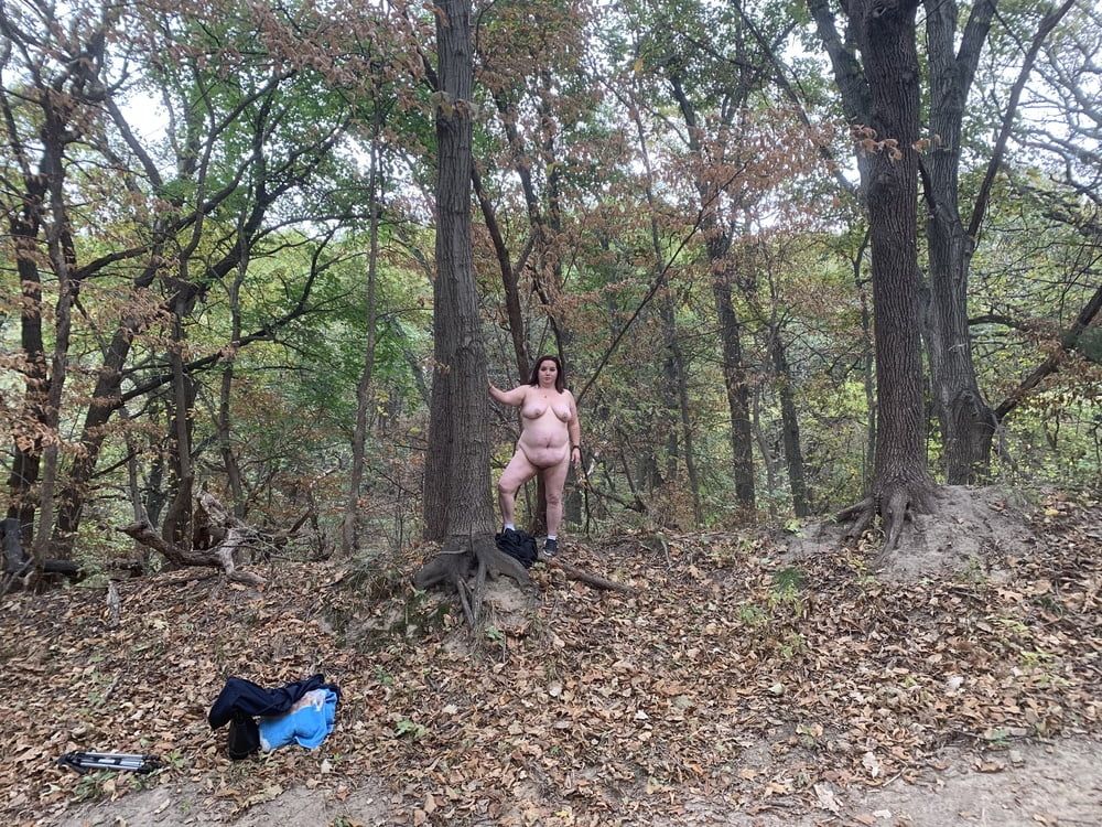 Sexy BBW Pussy in the Woods #24
