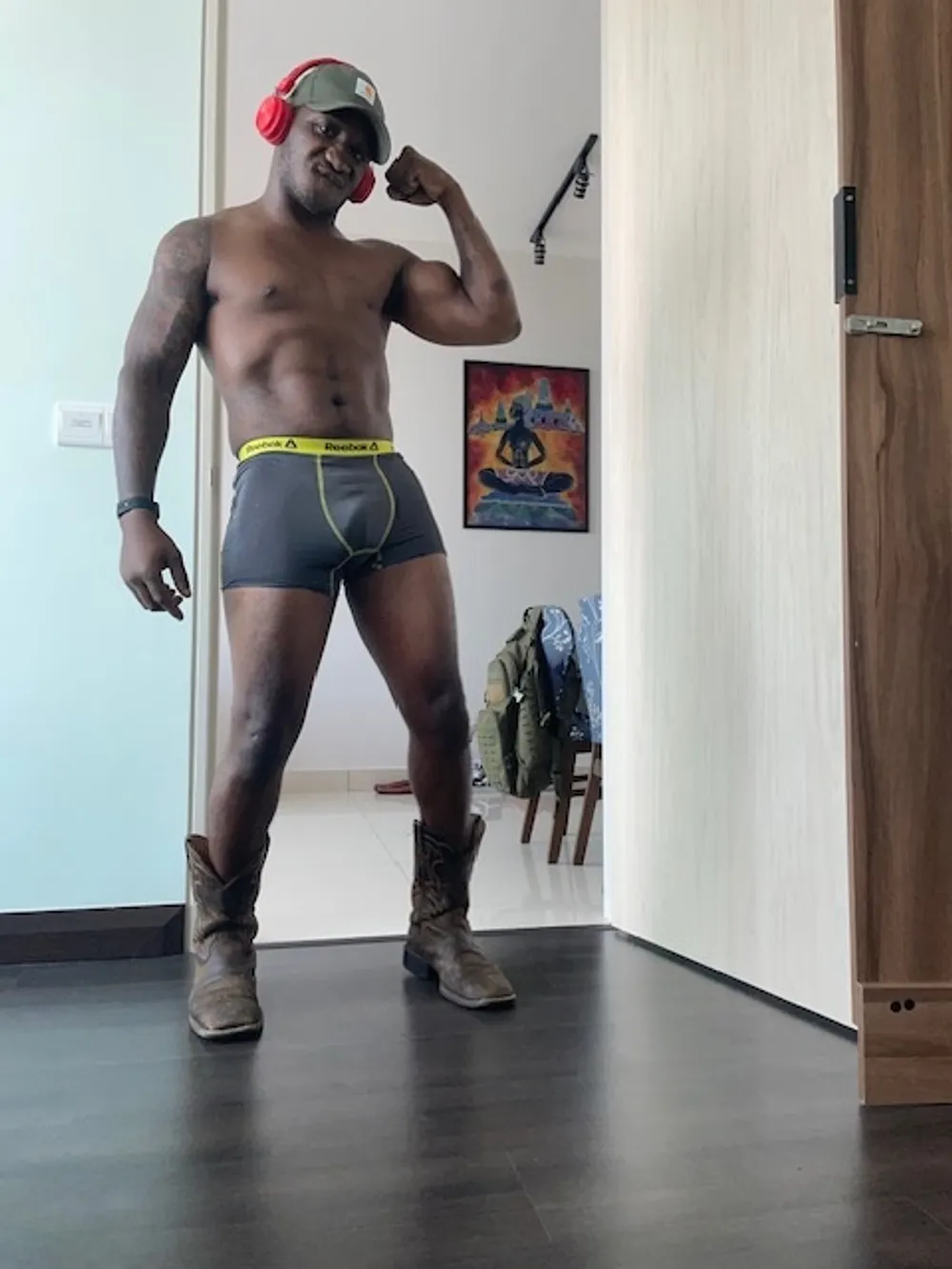 cowboy boots and underwear #5