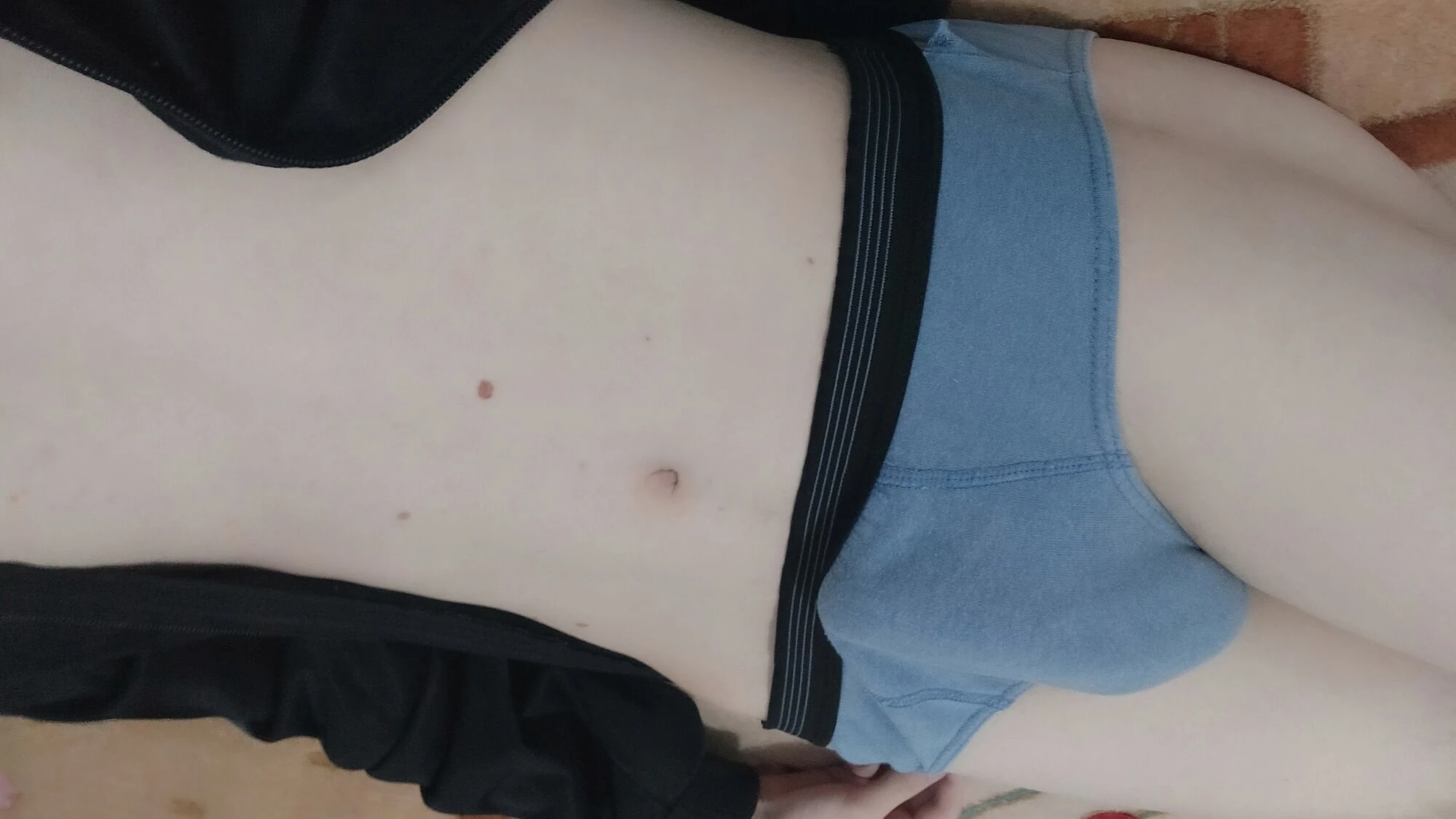 boy showing his body in underwear #3