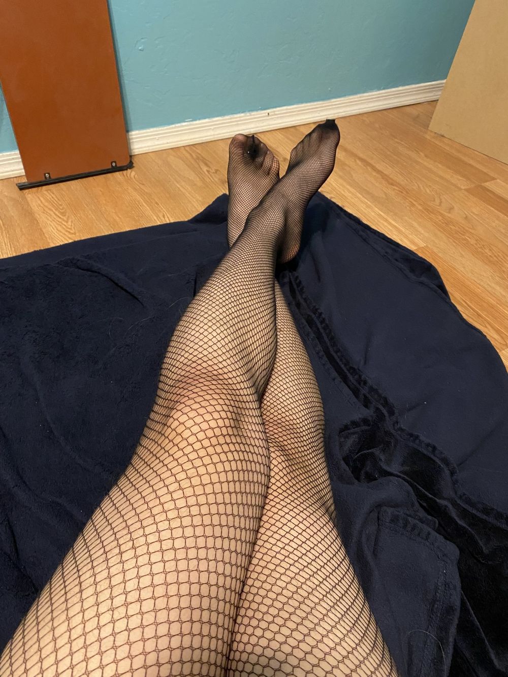 Big booty femboy in fishnets #12