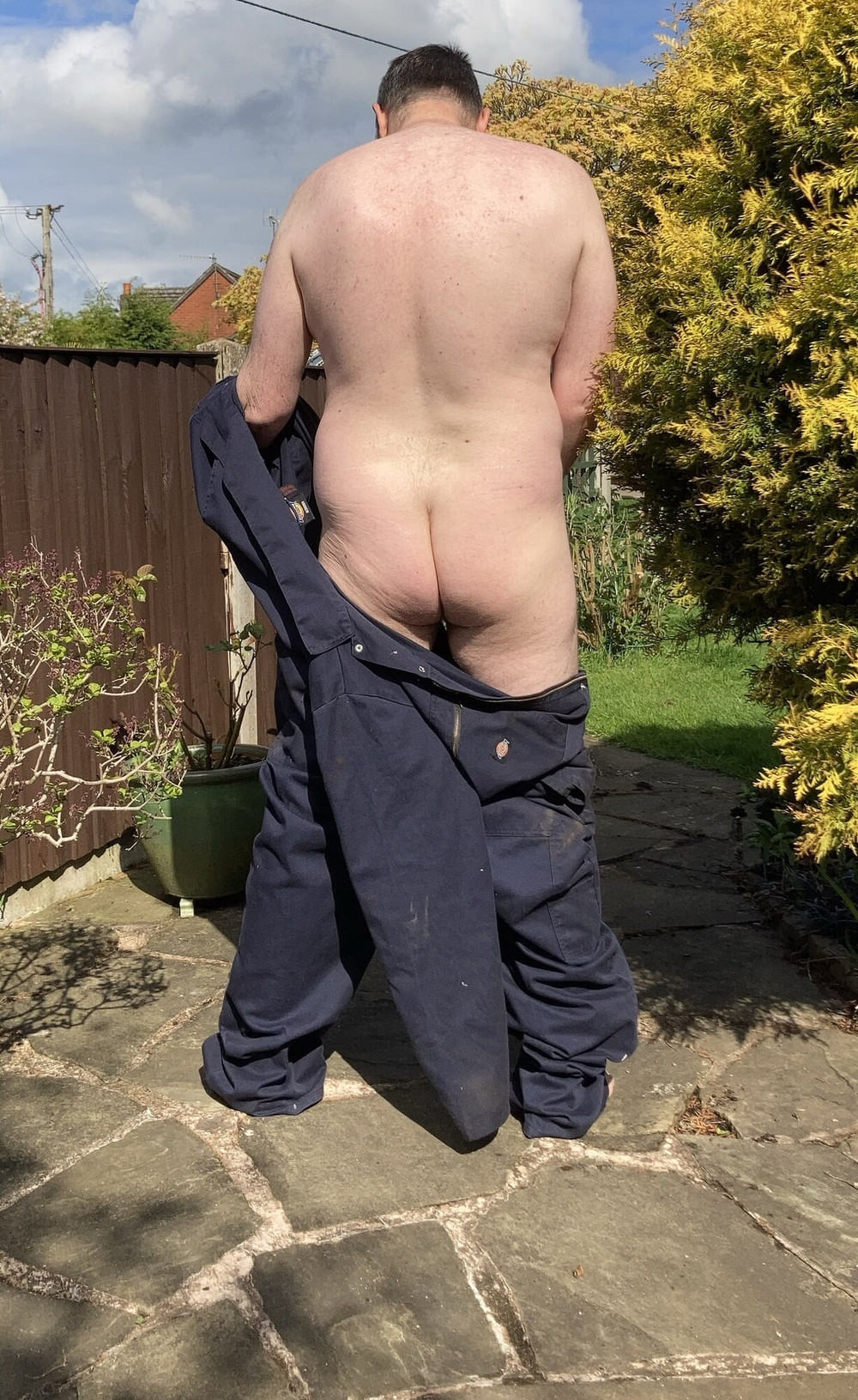 Boilersuit fun on a warm afternoon #13