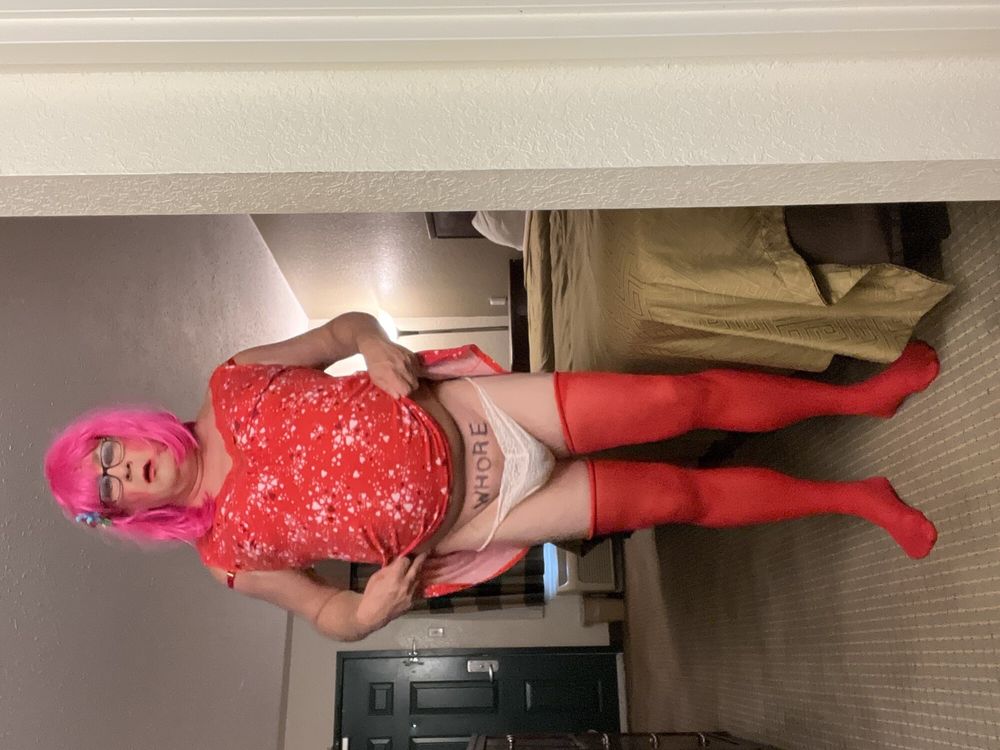 danipig dressed for cock #8