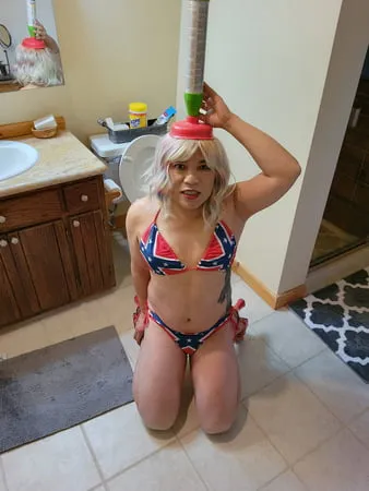 flag bikini         