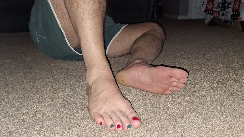 Do you like my feet and legs? #3