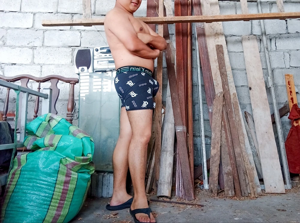 In Boxer (Black) - on my terrace #6