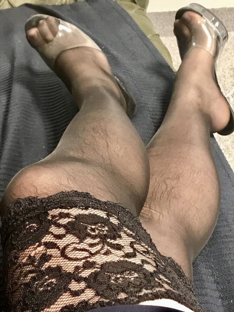 Sexy black stockings #17