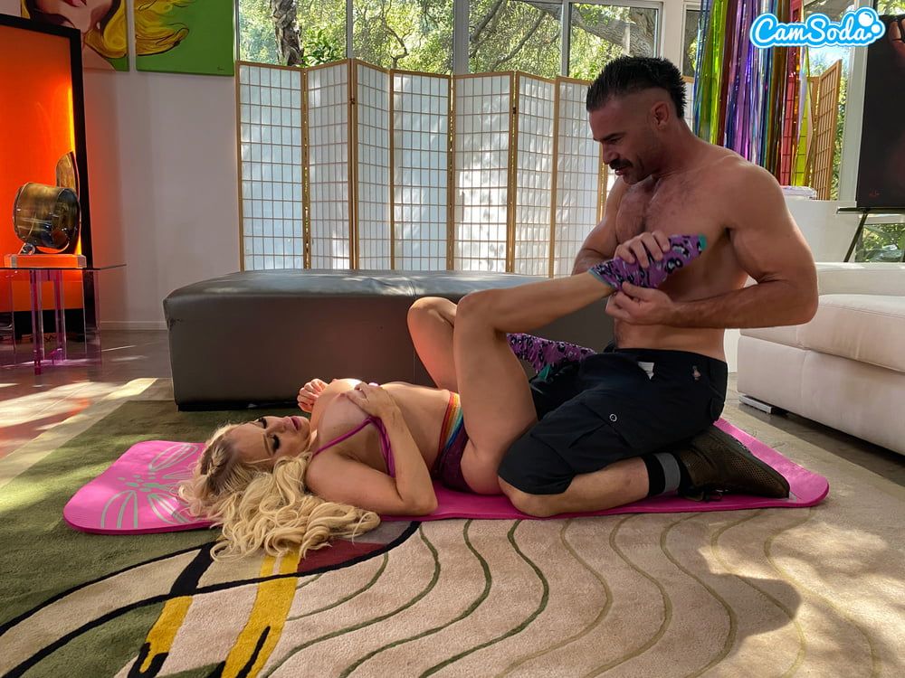 Nikki Delano Fucks her yoga instructor #20