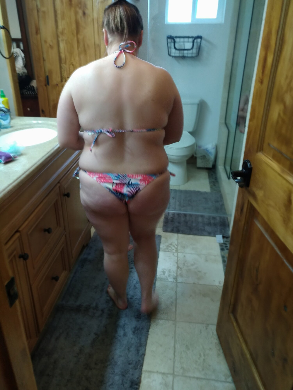 Dezahrae dilley in a thong bikini  #18