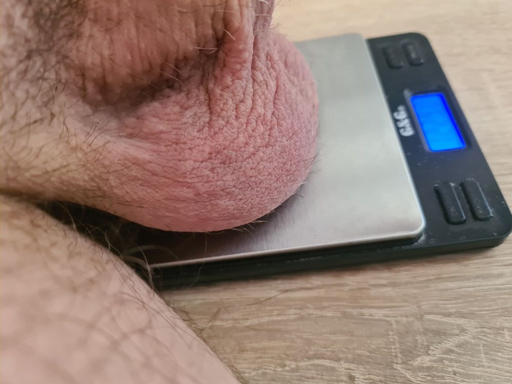 Weighing cock &amp; balls #4