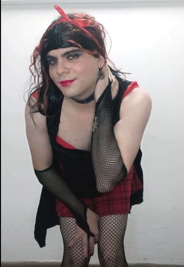 Sexy Goth Crossdresser Felixa #10