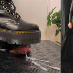 Your Cock vs My Dr. Martens - Cock Balls Crush Trample