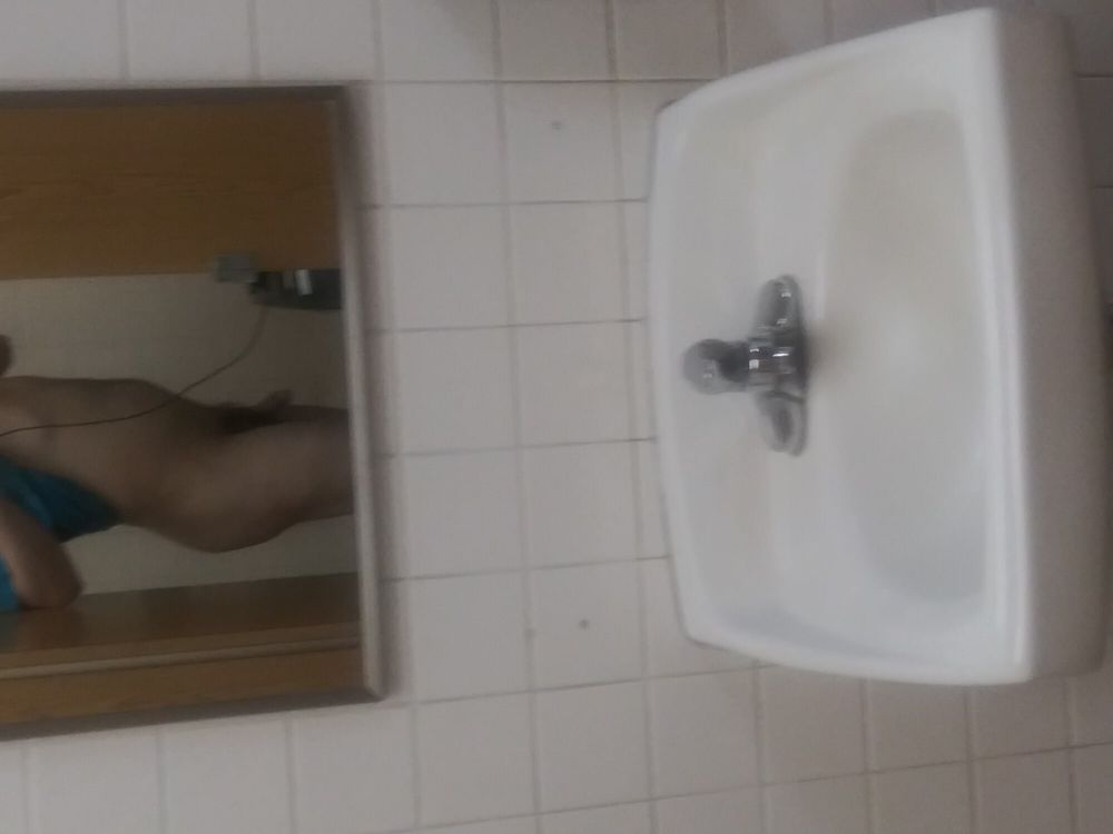 More Public Restroom Ass and Cock #10