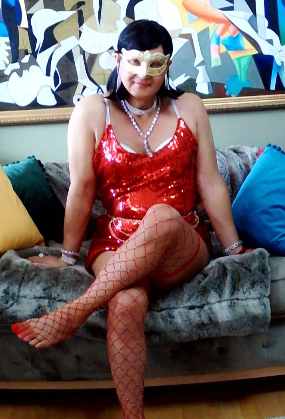 Me in red Dress #25