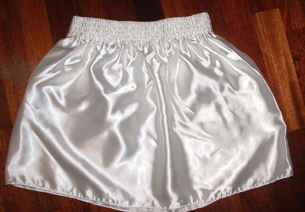 Satin slips and skirts #2