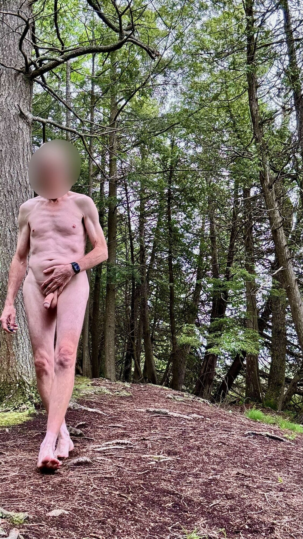 Naked Outside - Cock and Balls Outside Feels So Good #9