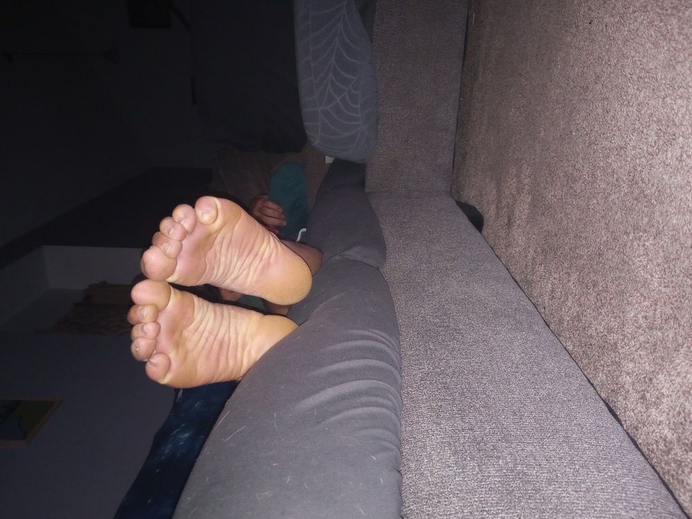 On your knees bitch and kiss my soles #24