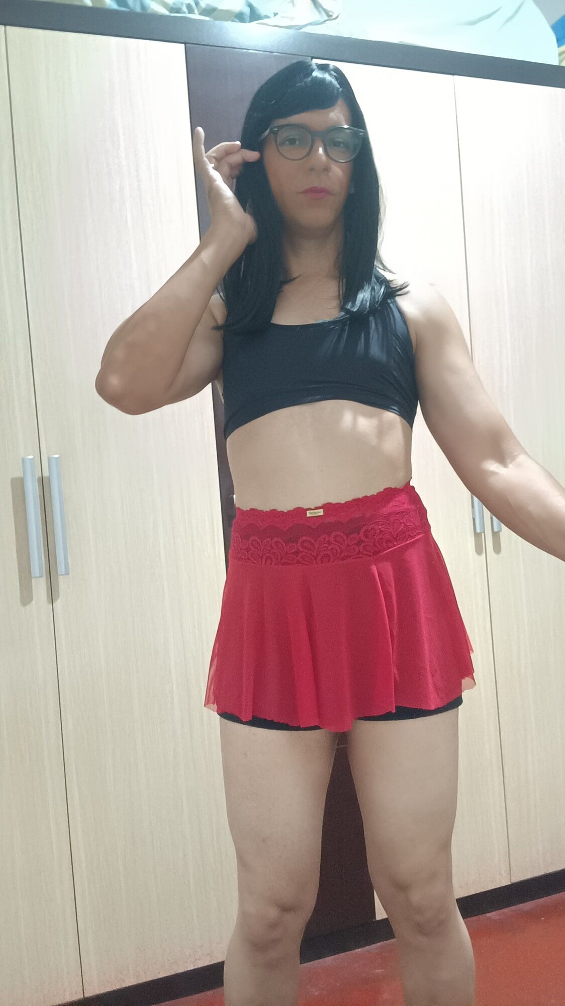 Trans Sakura Dresser Gym Costume  #28