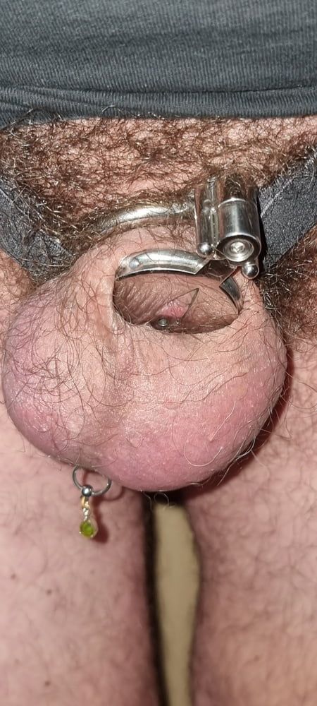 My new chastity cage after 2 days #5