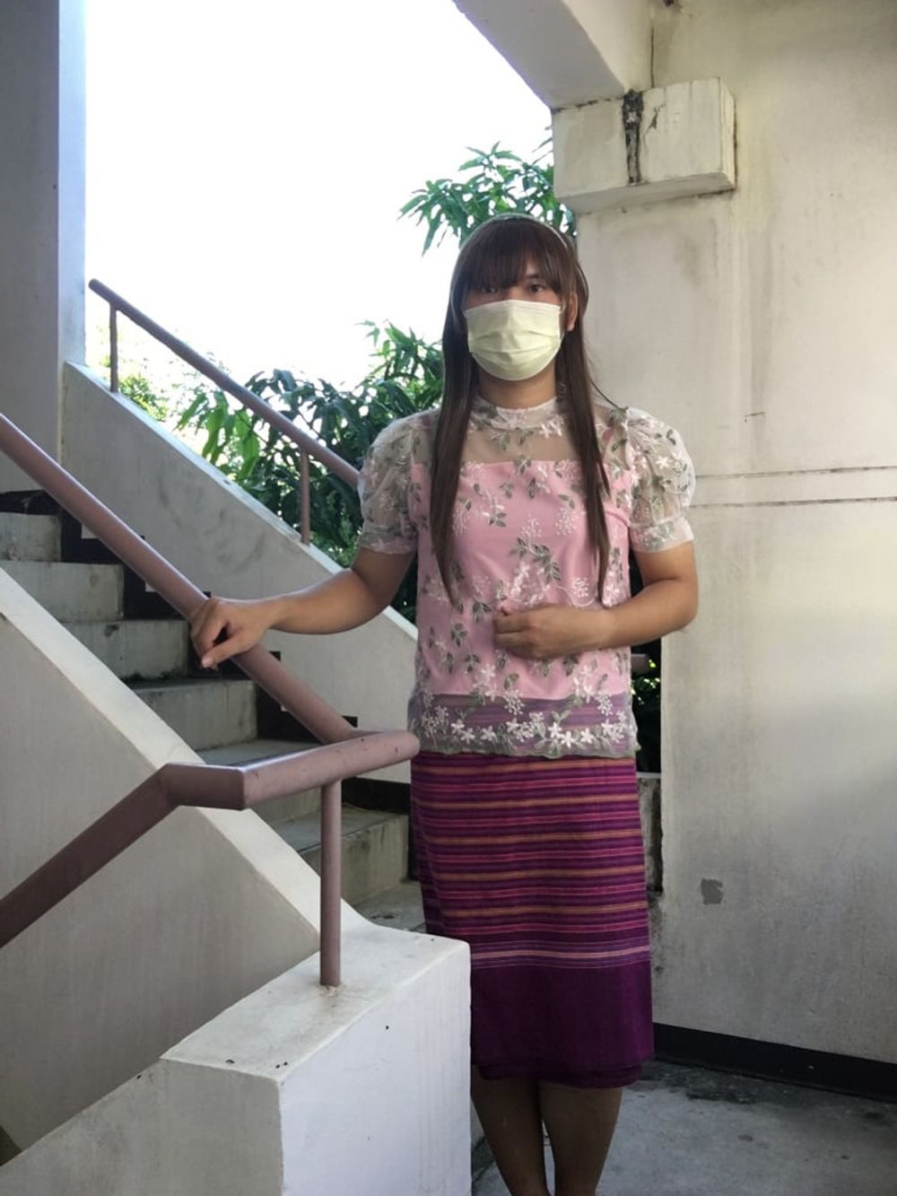 Dress set thai batic ladyboy #11