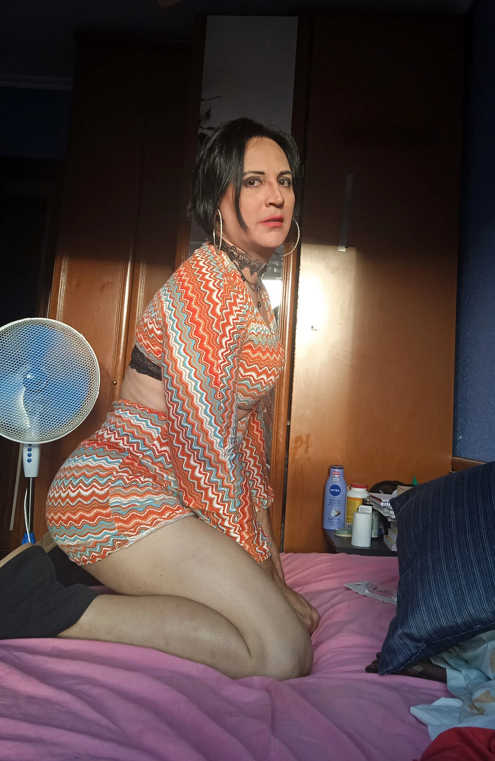 October 2023,sissy in small cage #3