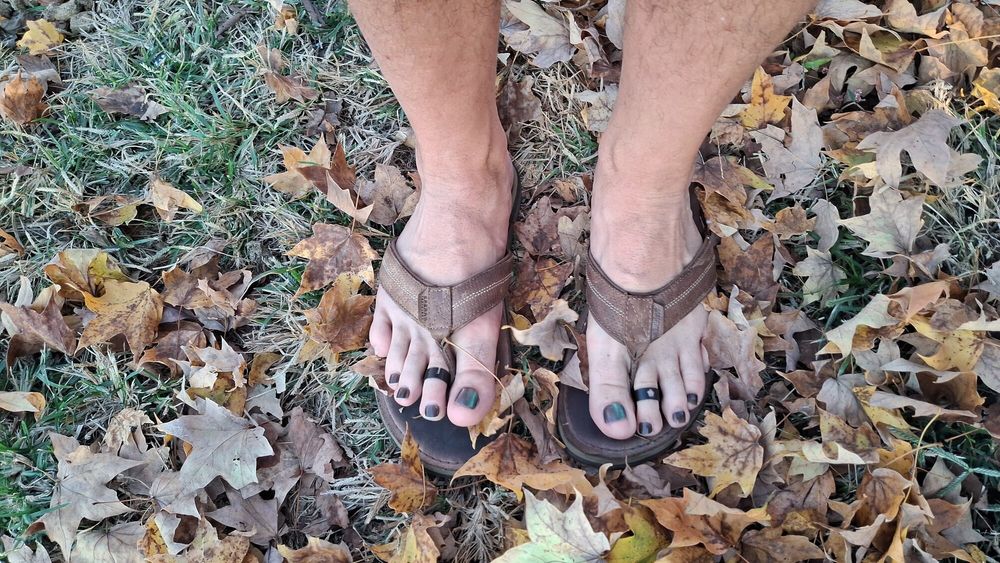 Feet in the leaves #32