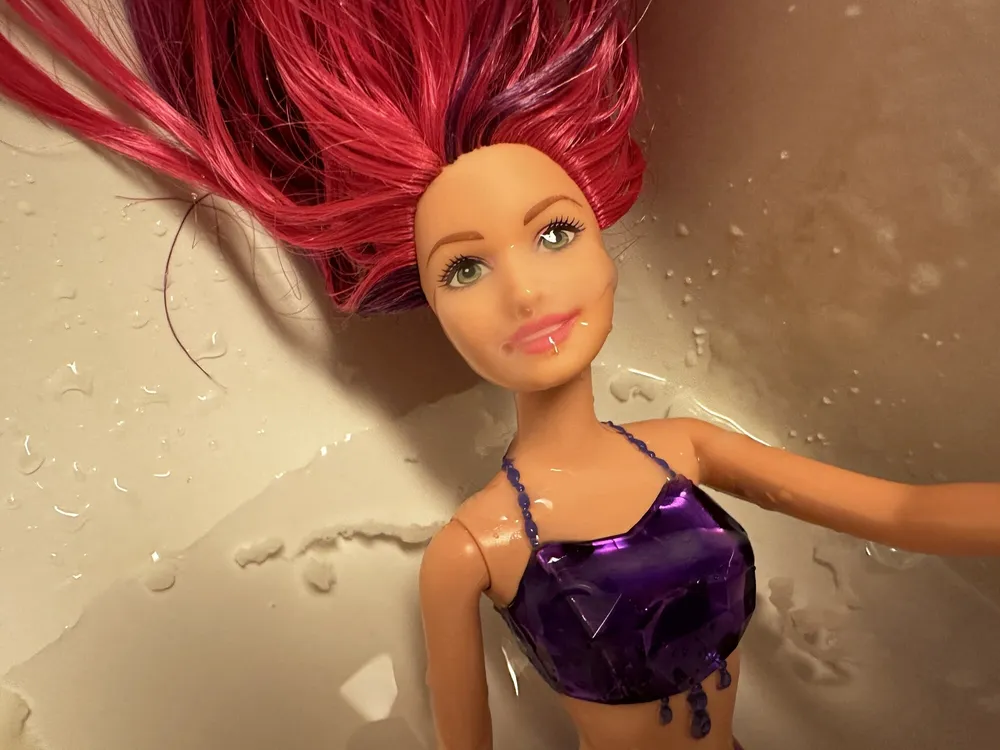 Cum on Cindy (Barbie Mermaid Doll) #3