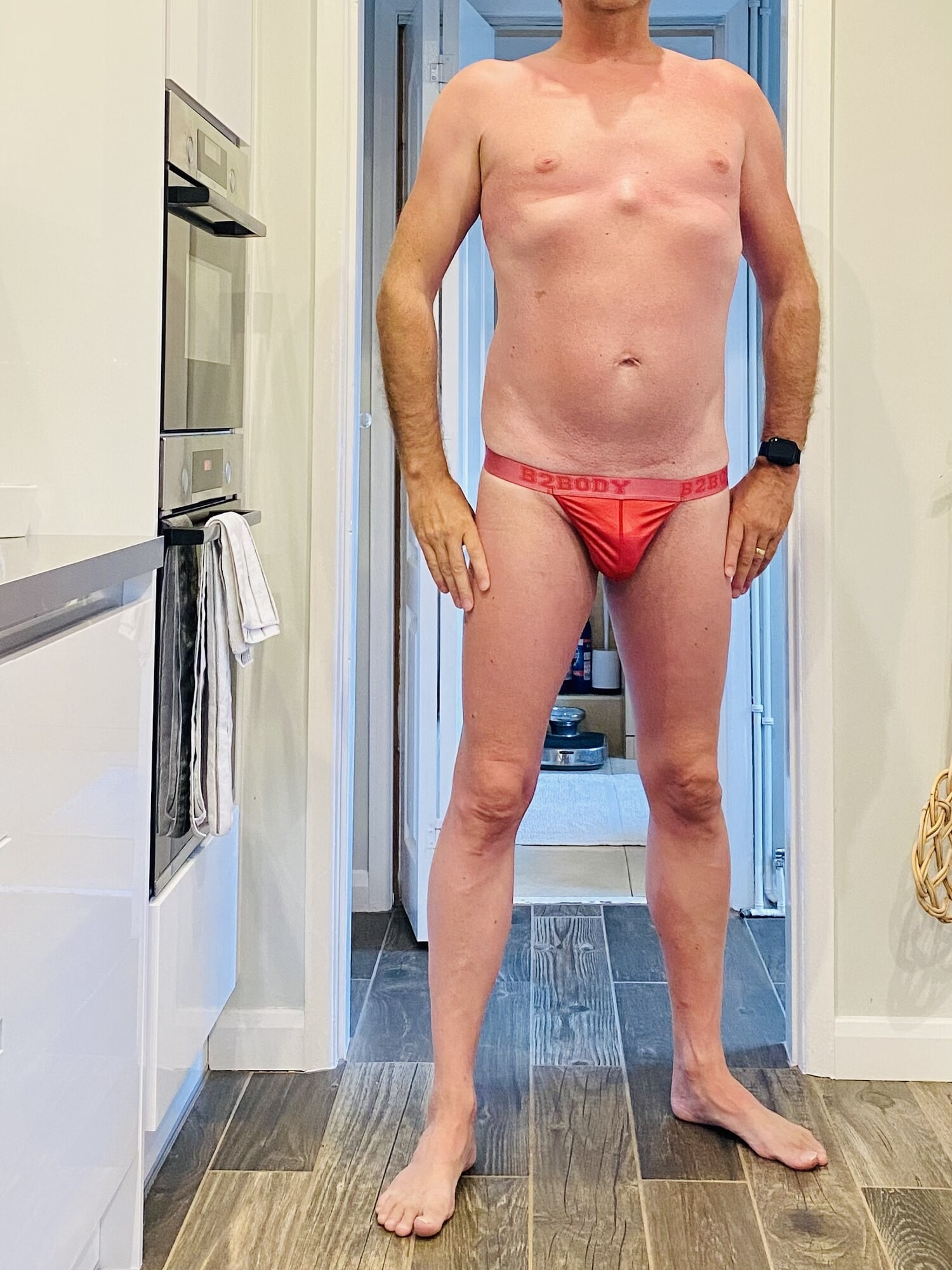 Thong on or thong off?