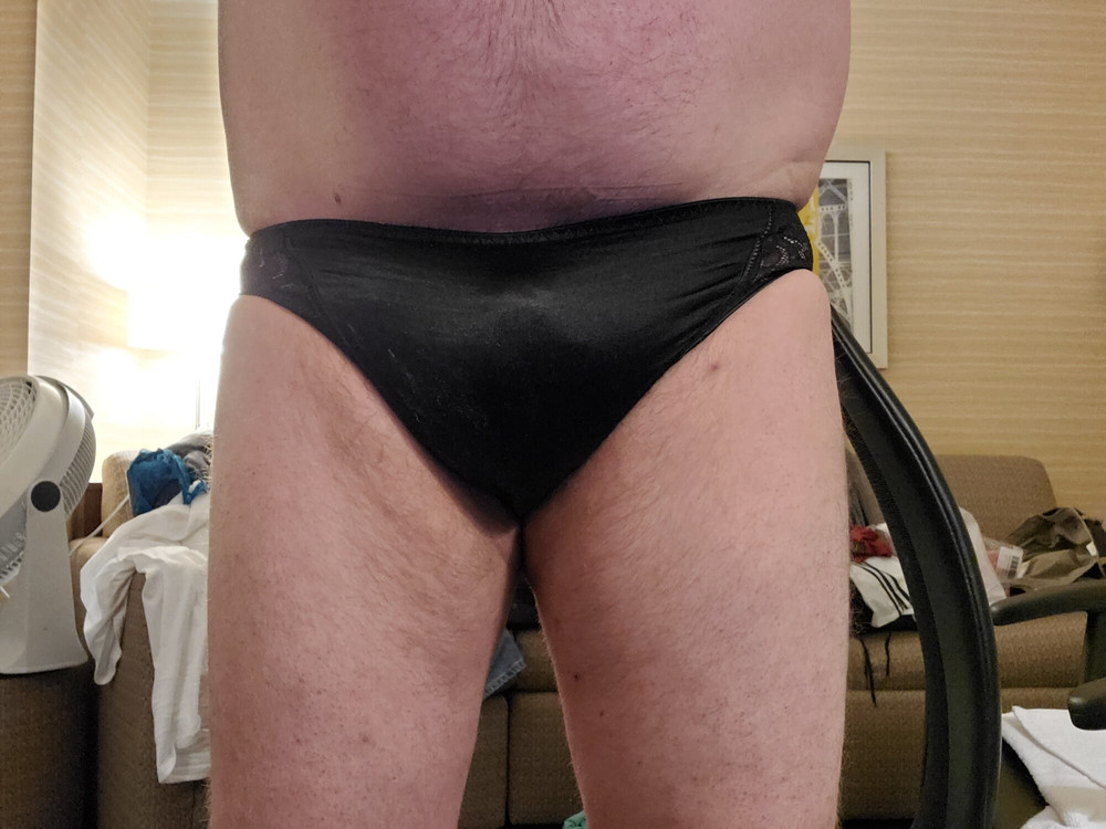 Me with borrowed panties #19