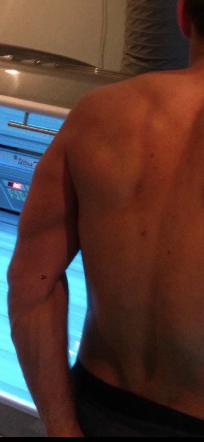 Muscular back 