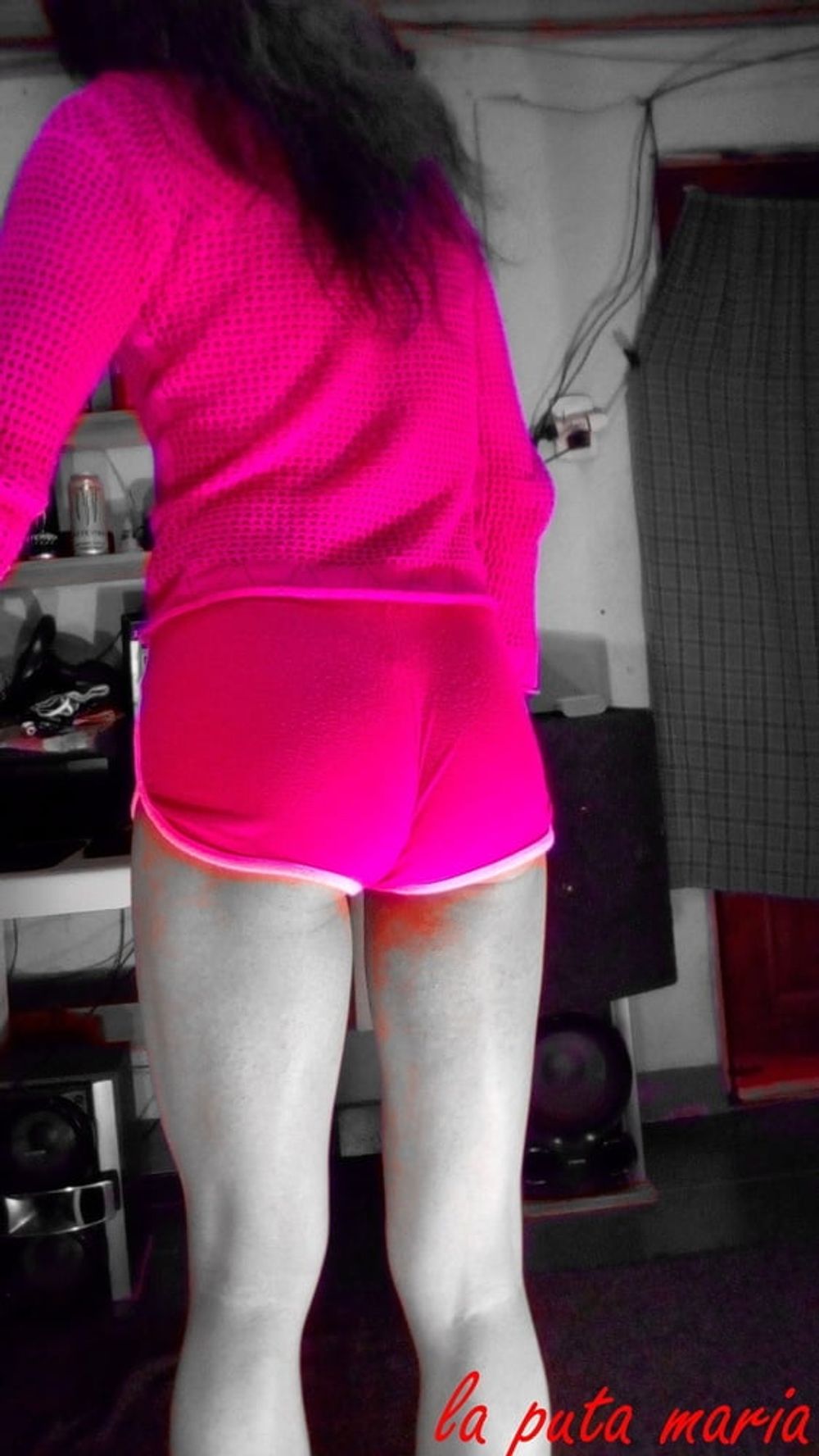 La Whore Maria Fluorescent pink hot #2