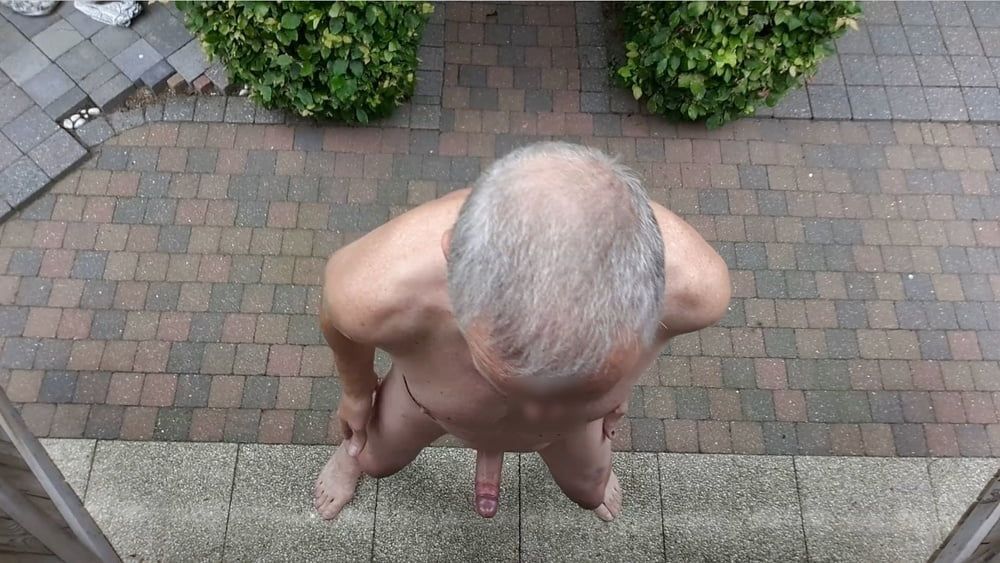 public outdoor exhibitionist bondage jerking show #26