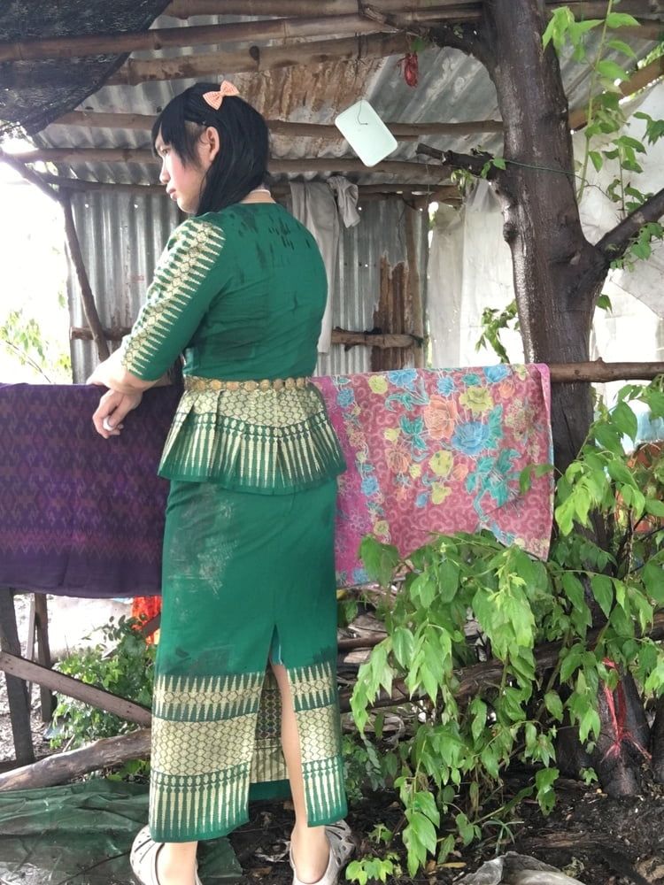 Thai dress green EP.1 #12