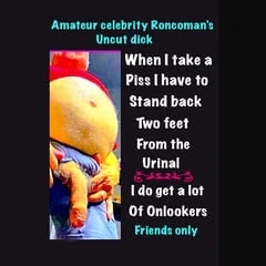 Amateur celebrity Roncoman