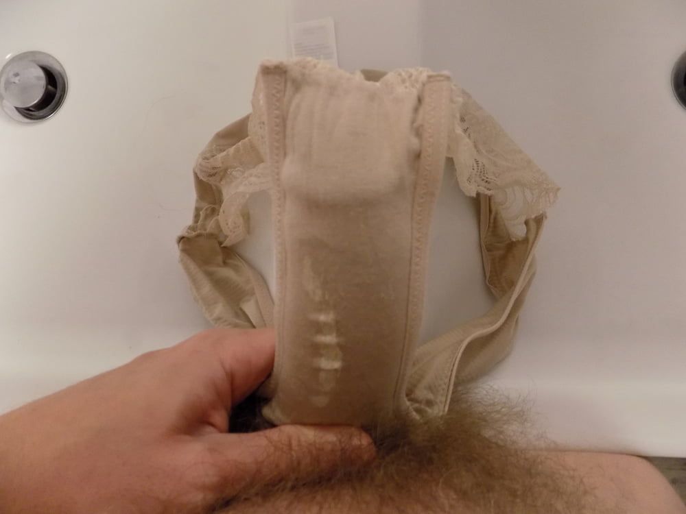 Cumming into Wife's panties #2