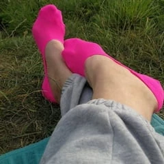 cute socks outside