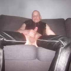 leather and me