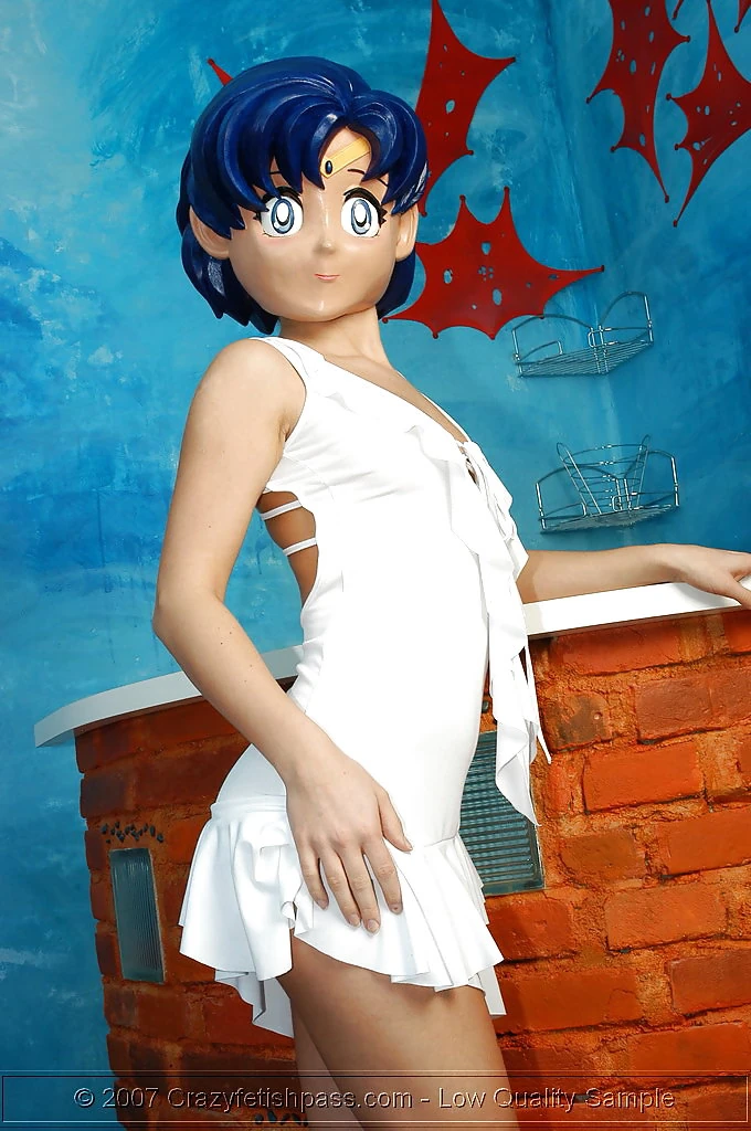 Jana transformed as Manga Doll #44