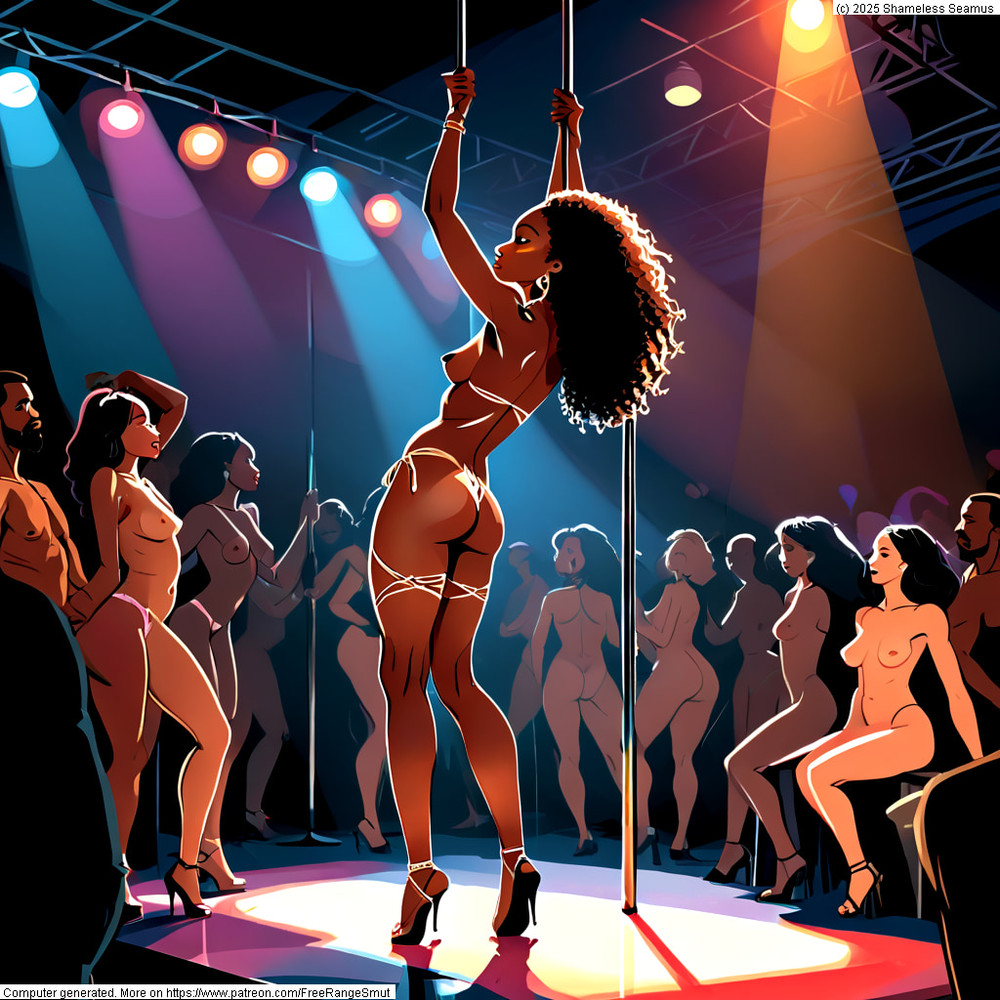 Pole Play: A Crowded Club Delight! #21