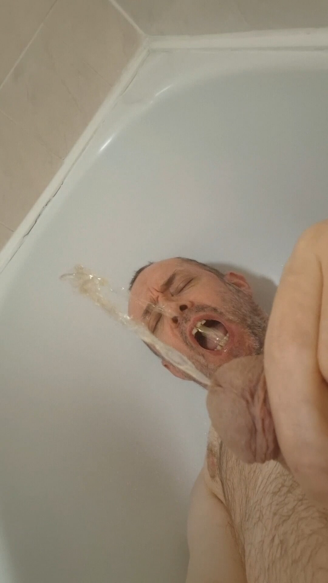 Pissy bath time #3