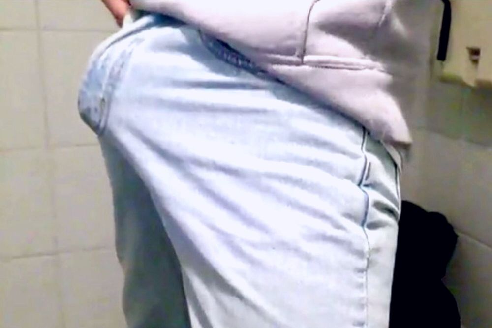 Erection in pants #33