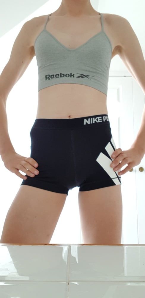 Nike Pro Shorts + Reebok Bra #48