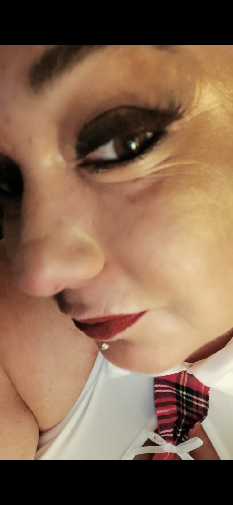 Sexy BlancaGirlBBW in her school uniform  #32