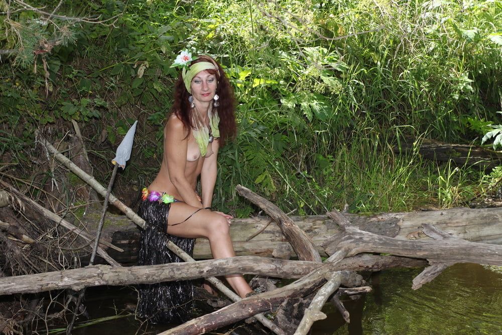 Savage Girl in thickets #13
