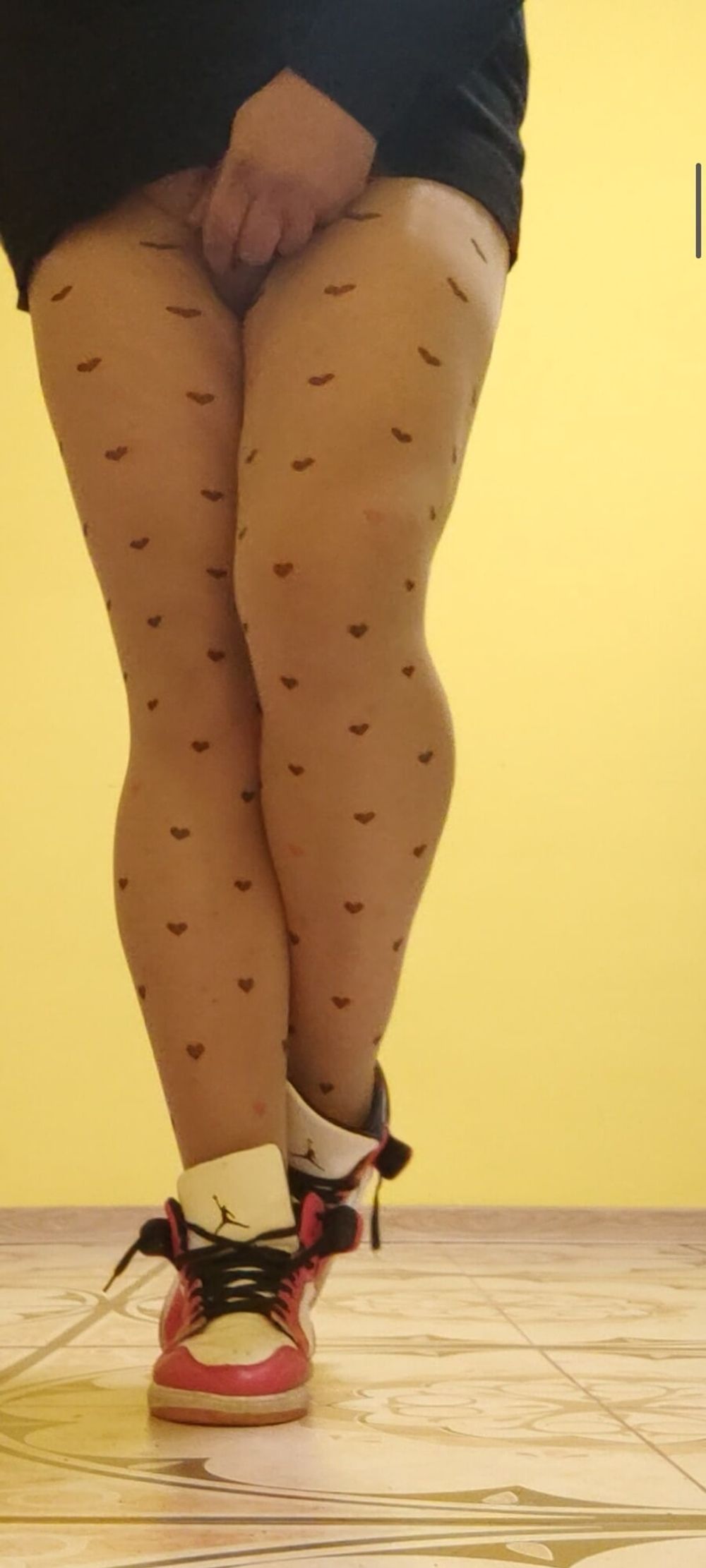 Ripple pantyhose on me #16