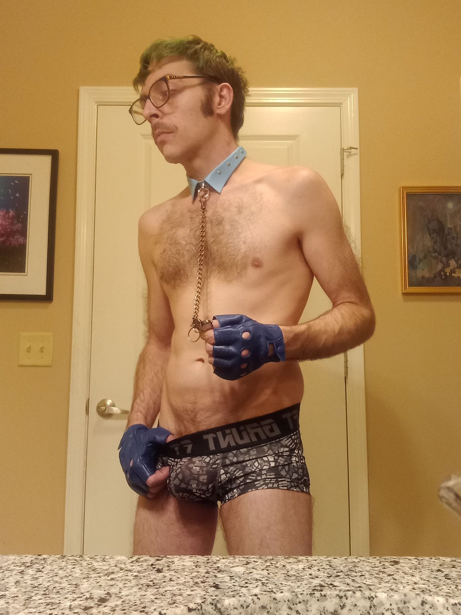 Puppers Showing off in underwear...again #42
