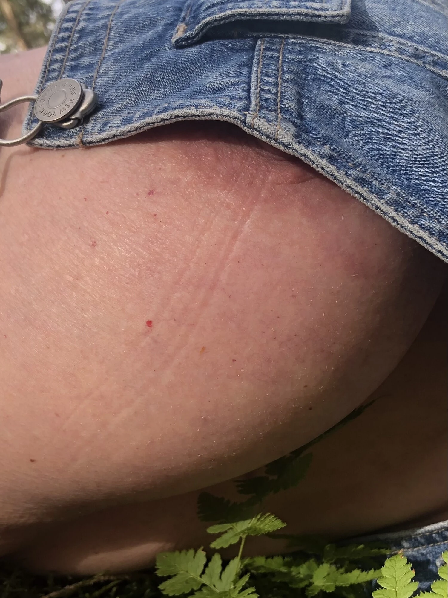 My wife in Swedish summer woods  2023 #41