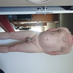 My penis in the cage
